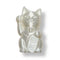 12- Chat chanceux Neko, Blanc cassé