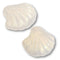 12 - Perle coquillage, Blanc satin