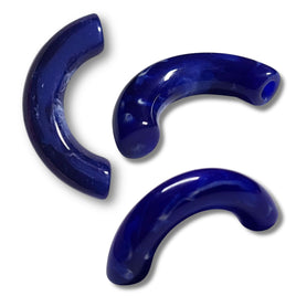 10 - Tubes courbes pour créoles C, Bleu marbré