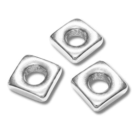 Séparateurs carrés  en CCB, argent Réf CCB58A