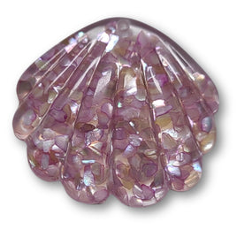 1 - Pendentif coquillage, Rose clair