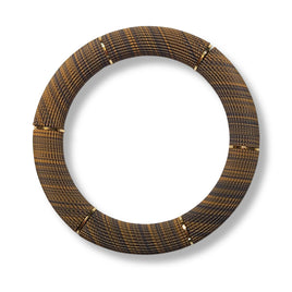 Bracelet Cannelé monocolore, Chiné Cannelle