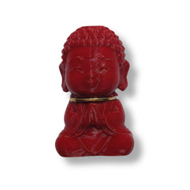18- Bouddha, Rouge Carmin