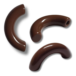 13 - Tubes courbes pour créoles C, Chocolat