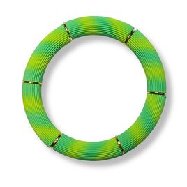 Bracelet Cannelé monocolore, Citron Vert Dégradé