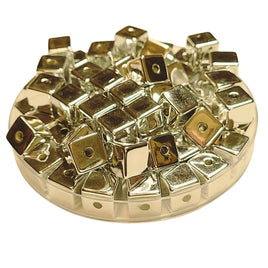 Cube 10MM, Doré CCB81D