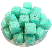 114- Ice Cube Glaçon, Sucré Vert d'eau