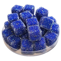 113- Ice Cube Glaçon, Sucré Bleu Royal