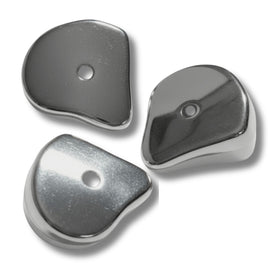 Séparateurs triangles arrondis en CCB, argent Réf CCB49