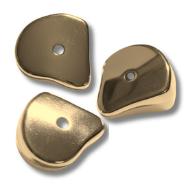 Séparateurs triangles arrondis en CCB, doré Réf CCB50