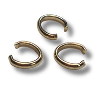 Anneaux épais ouverts - Doré
