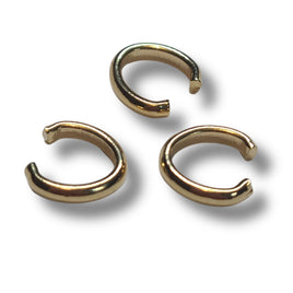 Anneaux épais ouverts - Doré