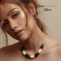 19 - Rolls cylindres en acrylique - Miel foncé marbré