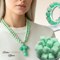 Collection Ice cube pendentif croix, Idée de création #164