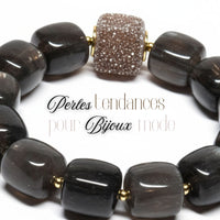 90- Ice Cube Glaçon, Sucré Diamant hématite