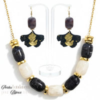 19 - Rolls cylindres en acrylique - Miel foncé marbré