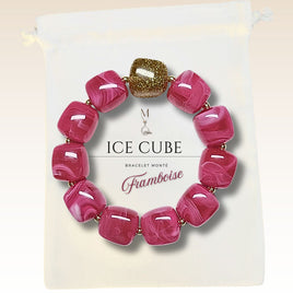 Bracelet Ice cube Framboise