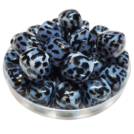 85- Ice Cube Glaçon, Léopard Gris bleuté