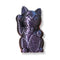 18- Chat chanceux Neko, Glitter Aubergine