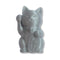 19- Chat chanceux Neko, Glitter Argent