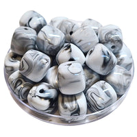 58- Ice Cube Glaçon, Blanc marbré