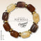Kit bracelet  - Collection POP Rolls - Caramel & Miel