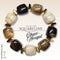 Kit bracelet  - Collection SquareLine - Choco-nougat