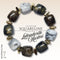 Kit bracelet  - Collection SquareLine - Labradorite marbré
