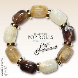 Kit bracelet  - Collection POP Rolls - Café gourmand