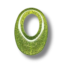 14 -Pendentif Goutte, Glitter kiwi