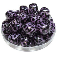 81- Ice Cube Glaçon, Léopard Lilas