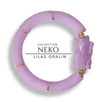 15- Chat chanceux Neko, Lilas Opalin