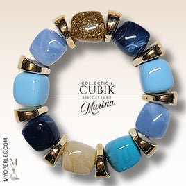 Kit bracelet  - Collection Cubik - Marina
