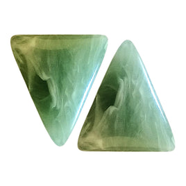 15- Khéops triangle à 2 trous, Menthe marbré