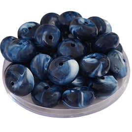 21- Mentoss, Bleu marine marbré