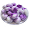 34- Mentoss,  Blanc/Violet marbré
