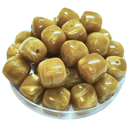 73- Ice Cube Glaçon, Moutarde foncé