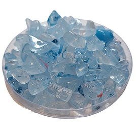 14- Crispy MOYEN, Bleu ciel marbré