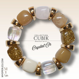 Kit bracelet  - Collection Cubik - Crystal'Or