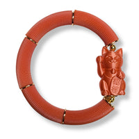 Bracelet Chat chanceux Neko, Papaye