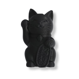 6- Chat chanceux Neko, Noir