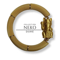 1- Chat chanceux Neko, Doré