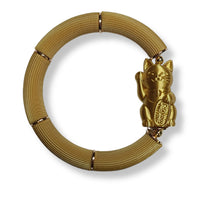 Bracelet Chat chanceux Neko, Doré