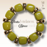 72- Ice Cube Glaçon, Vert Olive