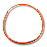 Collier aimanté cordon Orange