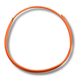 Collier aimanté cordon Orange