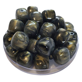 50- Ice Cube Glaçon, Fantasy gris satin
