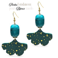 19 - Rolls cylindres en acrylique - Miel foncé marbré