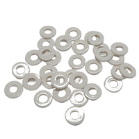 8MM - Rondelles blanches, en acrylique Réf AP36