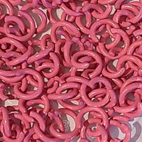 6MM -Anneaux en aluminium, Rose Réf AP22 x 30pcs